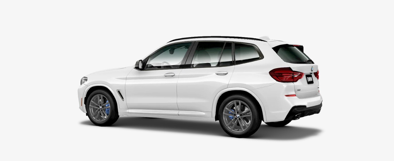 2019 BMW X3 M40i Rear White Exterior 2019 BMW X3 M40i Rear White Exterior